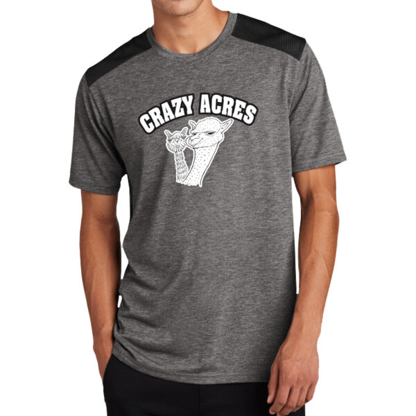 Sport-Tek ® PosiCharge ® Tri-Blend Wicking Draft Tee - Printed Logo Thumbnail