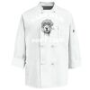 Eight Knot Button Chef Coat with Thermometer Pocket Thumbnail