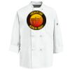 Eight Knot Button Chef Coat with Thermometer Pocket Thumbnail