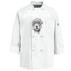 Eight Knot Button Chef Coat with Thermometer Pocket Thumbnail